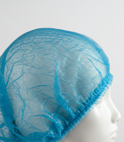 Blue Hairnet Cap
