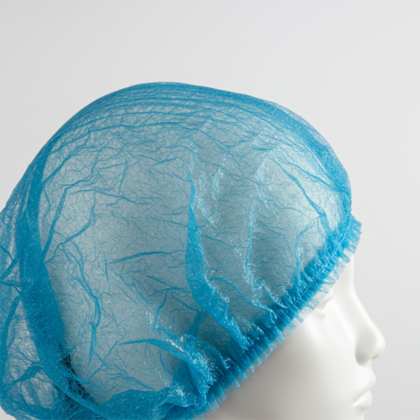 Blue Hairnet Cap