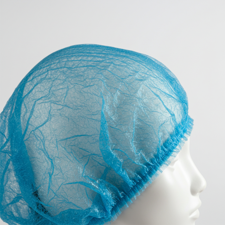 Blue Hairnet Cap