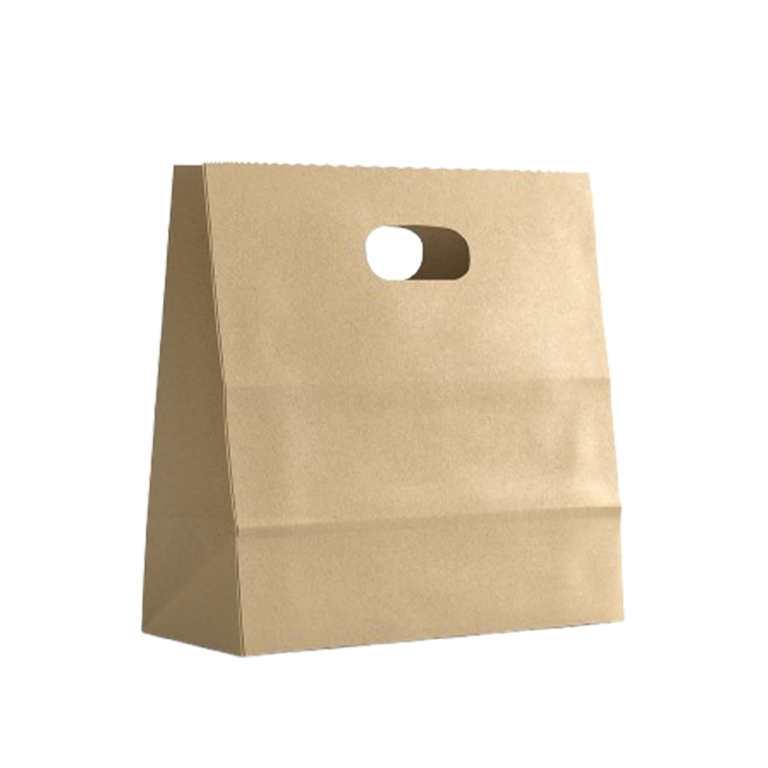 Kraft Die Cut Bag