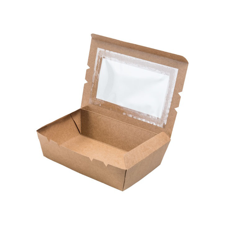 Kraft-Lunch-Box with Window
