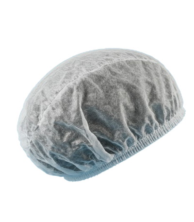White Hairnet Cap