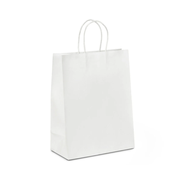 White Twisted Paper Bag
